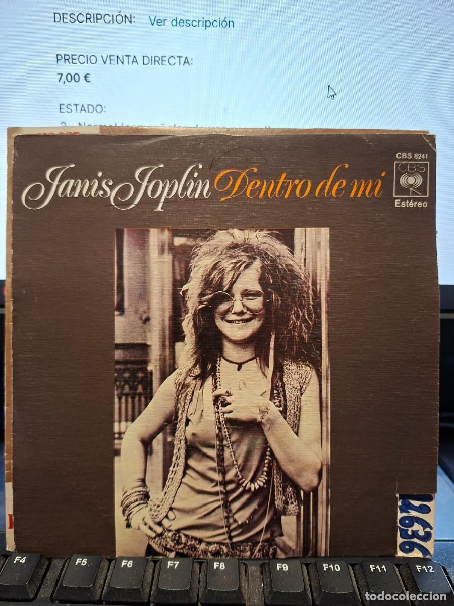 Discos de vinilo: JANIS JOPLIN - DOWN ON ME - SINGLE DE VINILO - C - 55 - Foto 1