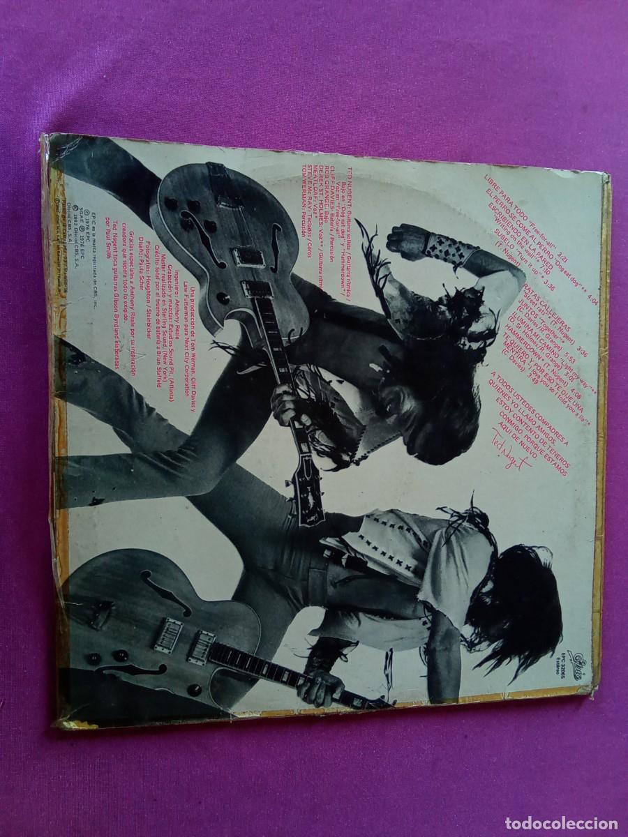 Discos de vinilo: TED NUGENT LIBRE PARA TODO 1982 LP MAC3 - Foto 2