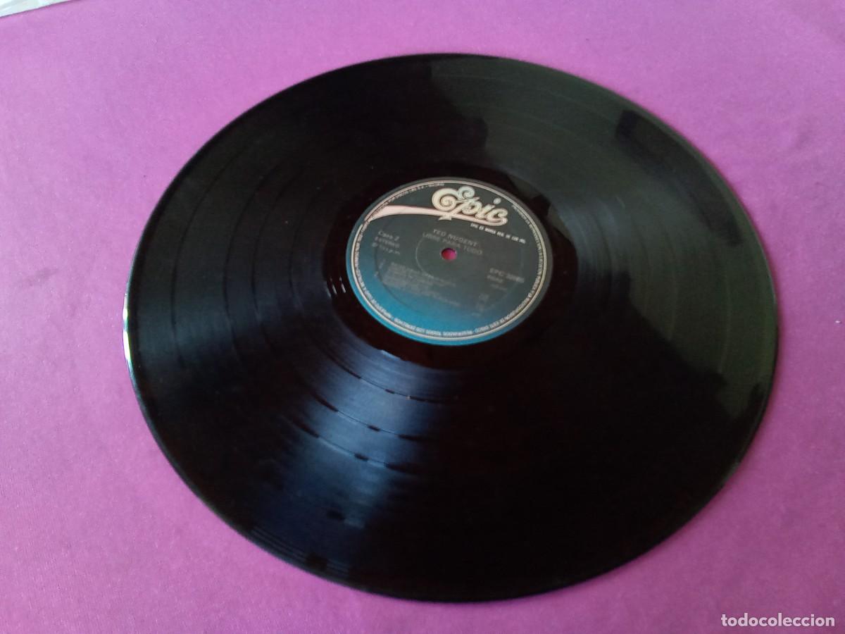 Discos de vinilo: TED NUGENT LIBRE PARA TODO 1982 LP MAC3 - Foto 4