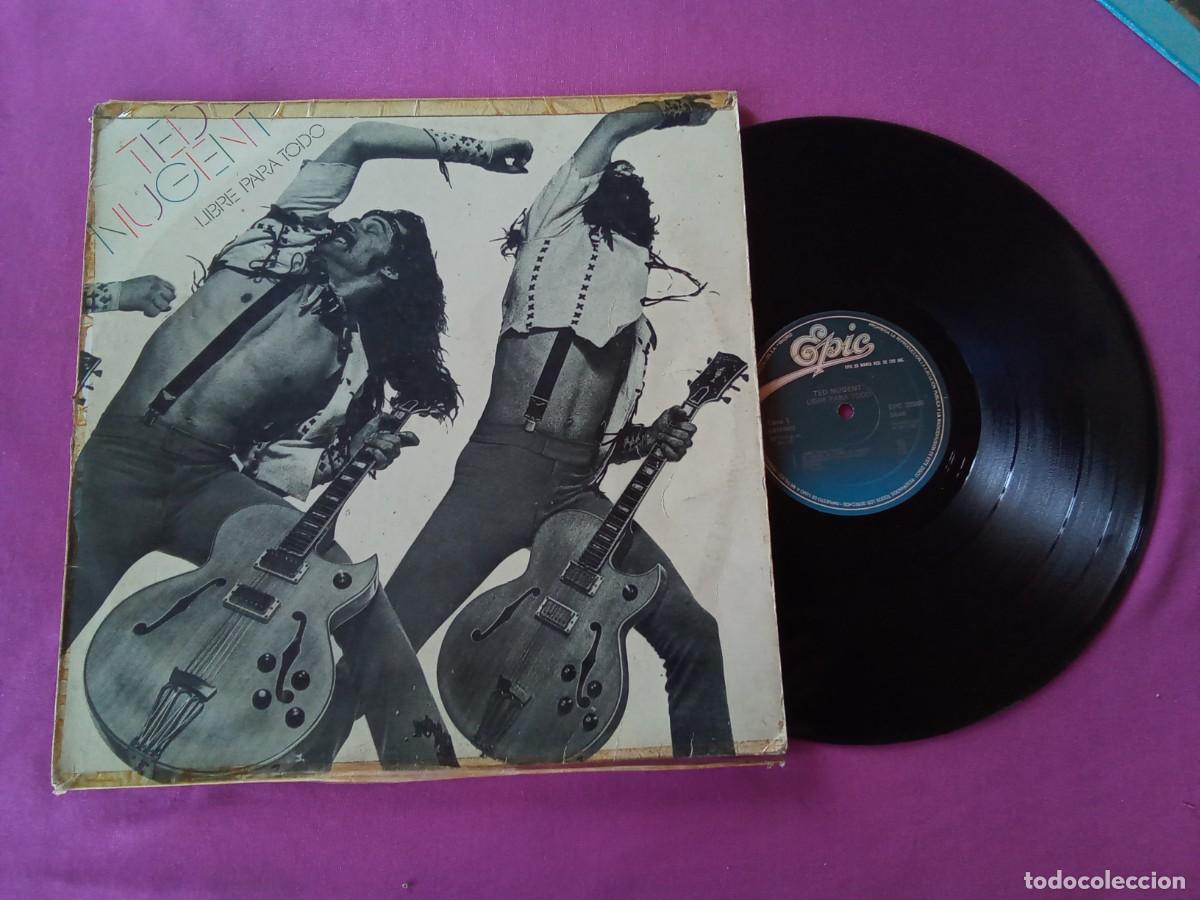 Discos de vinilo: TED NUGENT LIBRE PARA TODO 1982 LP MAC3 - Foto 1
