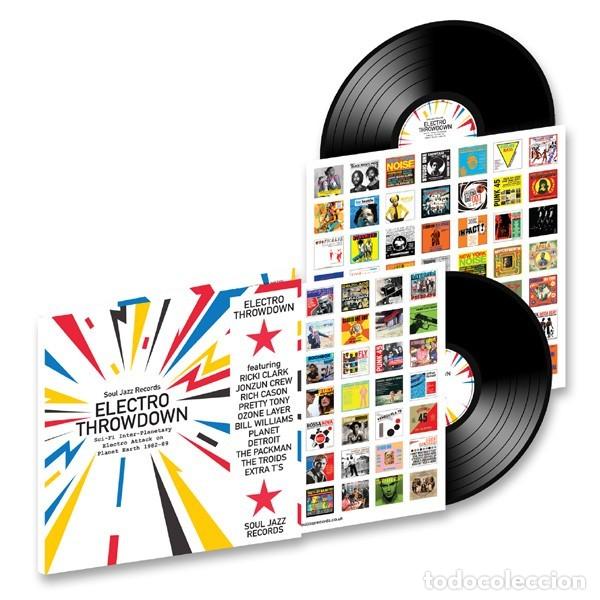 Discos de vinilo: Various &ndash; Electro Throwdown (Sci-Fi Inter-Planetary Electro Attack On Planet Earth 1982-89) - Foto 1