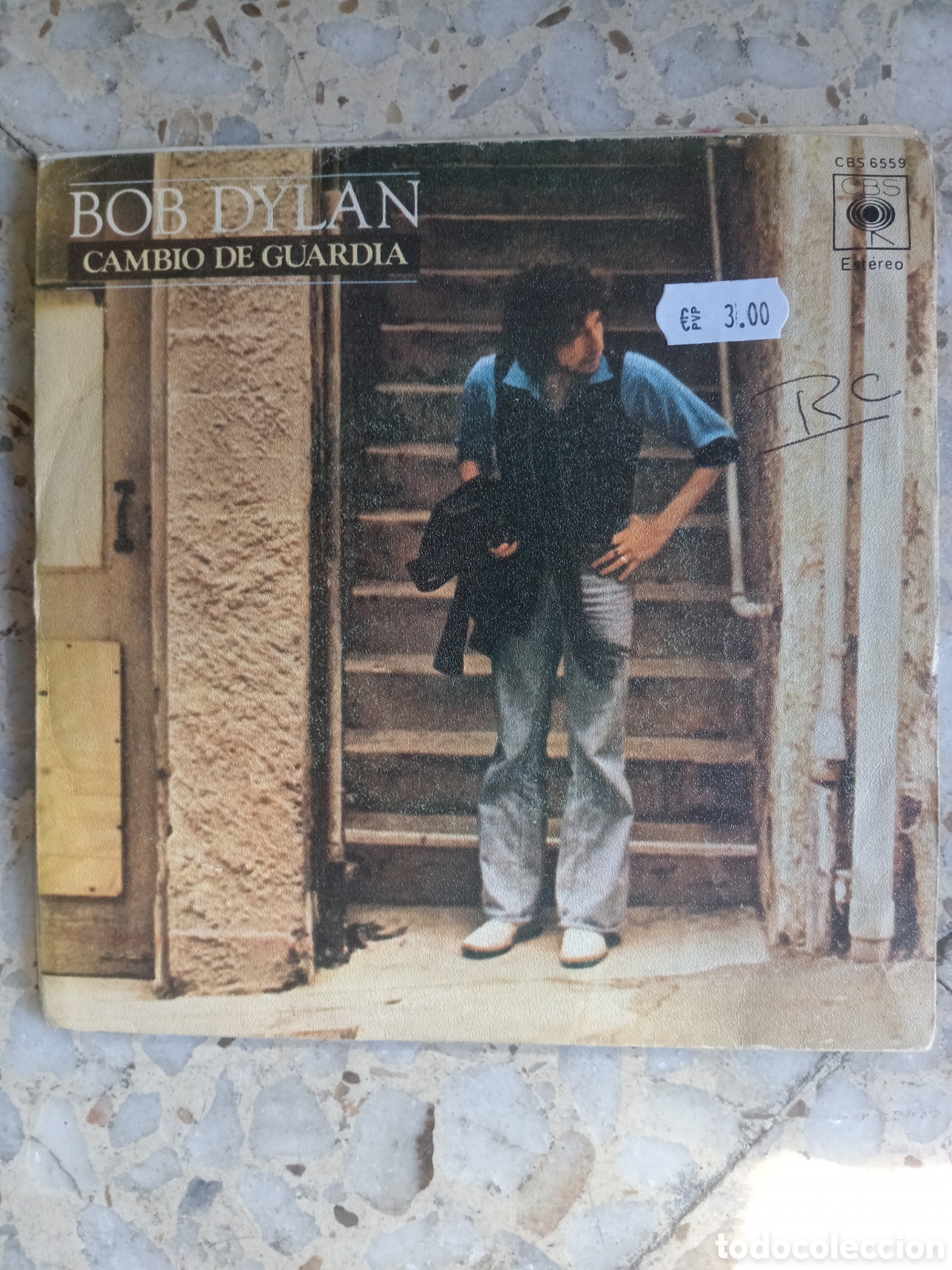 Discos de vinilo: SGL BOB DYLAN CAMBIO DE GUARDIA 1978 PROMO - Foto 1