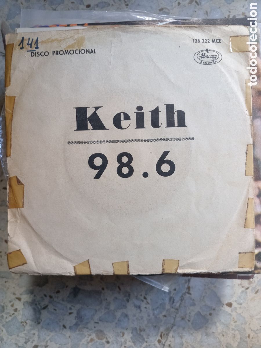 Discos de vinilo: EP KEITH 98.6 PROMO 1967 - Foto 1
