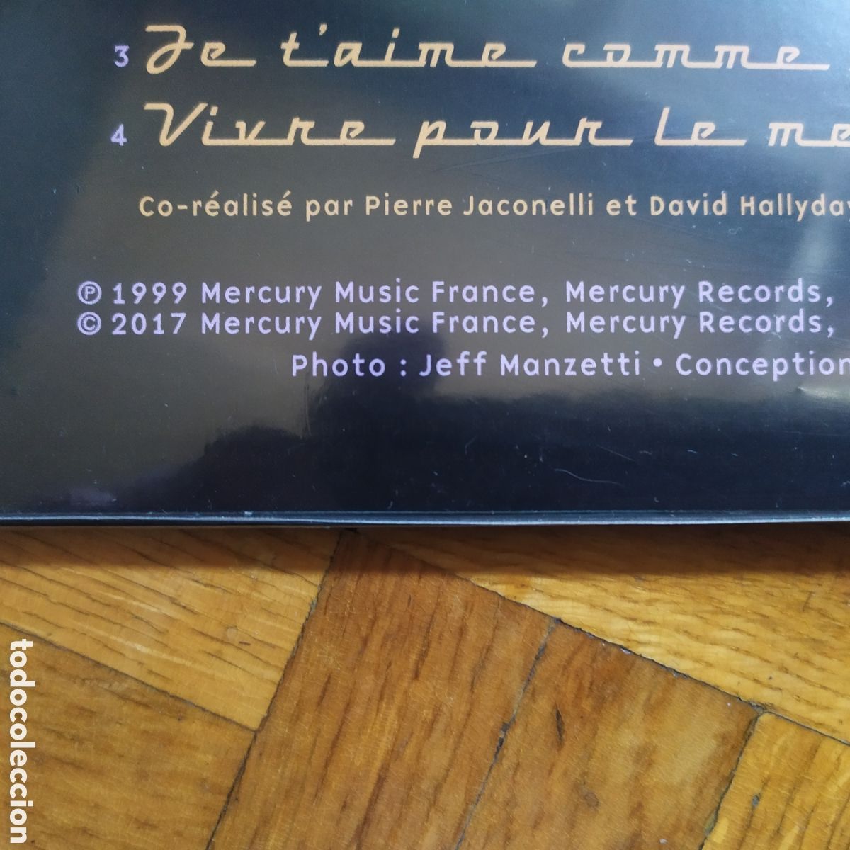 Discos de vinilo: Johnny hallyday sang pour sang - Foto 2
