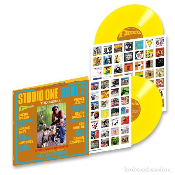 Discos de vinilo: Various &lrm;&ndash; Studio One Soul 2- (COLOR AMARILLO) -2LP - Foto 1