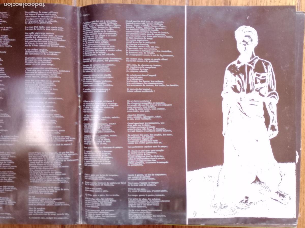 Discos de vinilo: Aparcoa & Mares Gonz&aacute;lez - Pablo Neruda - canto general - Foto 5