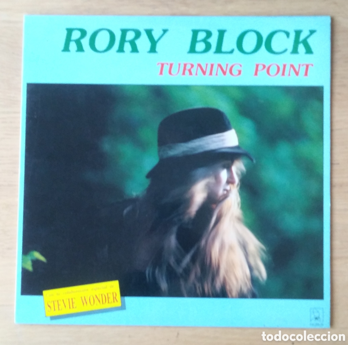 Discos de vinilo: RORY BLOCK: &rdquo;TURNING POINT&rdquo; LP VINILO 1990 - BLUES - Foto 1