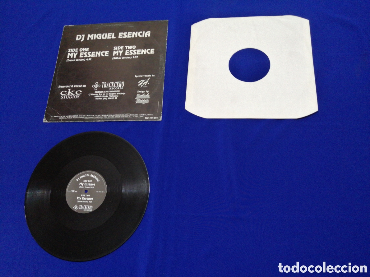 Discos de vinilo: ESENCIA - MISLATA DISCOTECA PUB (VALENCIA) - Foto 4