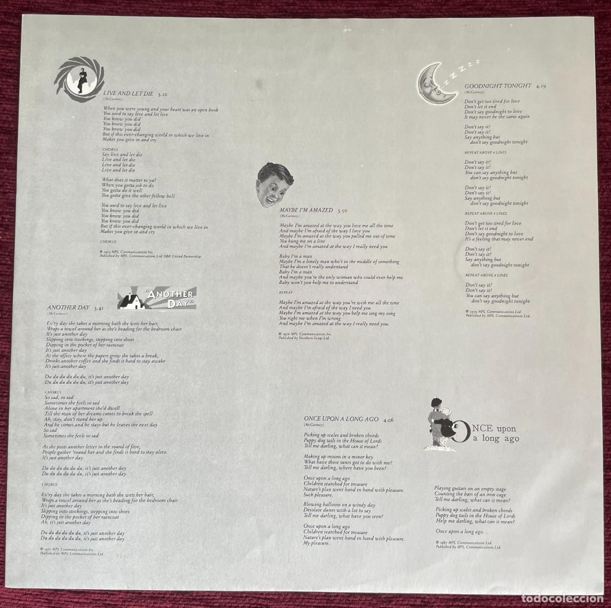 Discos de vinilo: Paul McCartney &ndash; All The Best ! - Foto 6