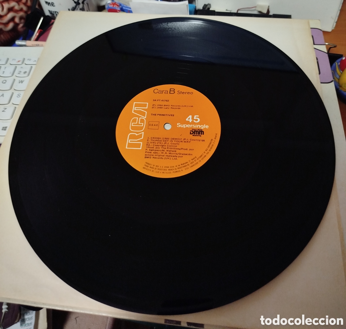 Discos de vinilo: The primitives - Crash - Foto 2