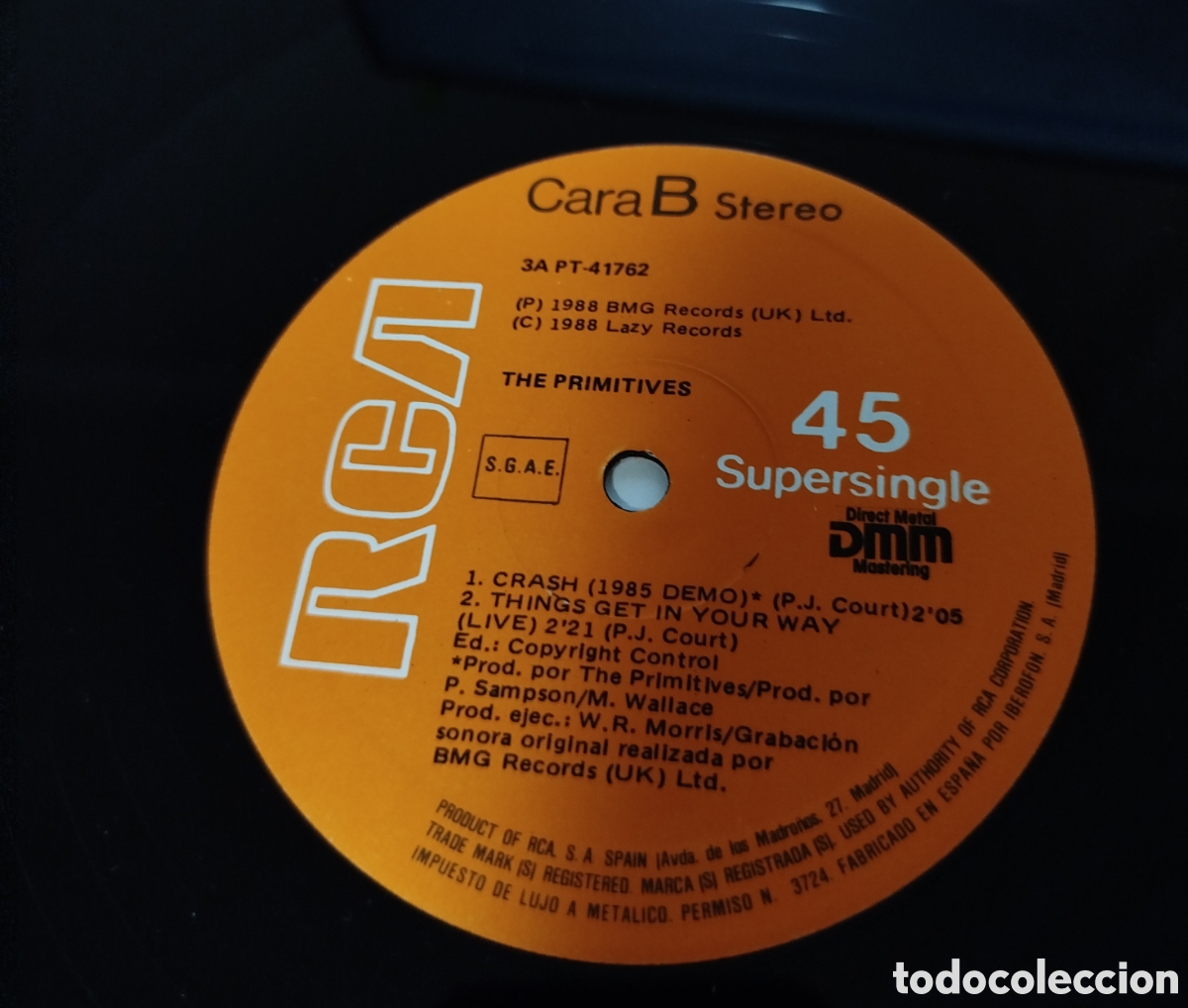 Discos de vinilo: The primitives - Crash - Foto 3