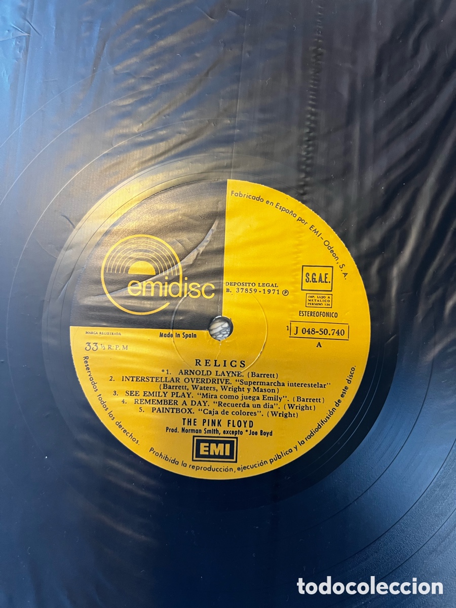 Discos de vinilo: The pink loyd relics - Foto 3