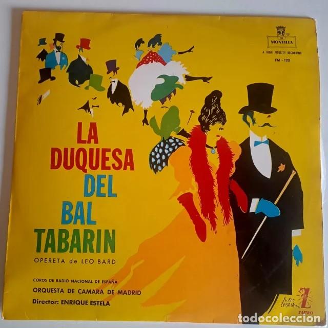 Discos de vinilo: Vinilo LA DUQUESA DEL BAL TABARIN - Leo Bard - Foto 1
