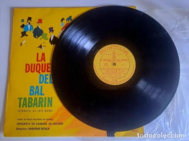 Discos de vinilo: Vinilo LA DUQUESA DEL BAL TABARIN - Leo Bard - Foto 2