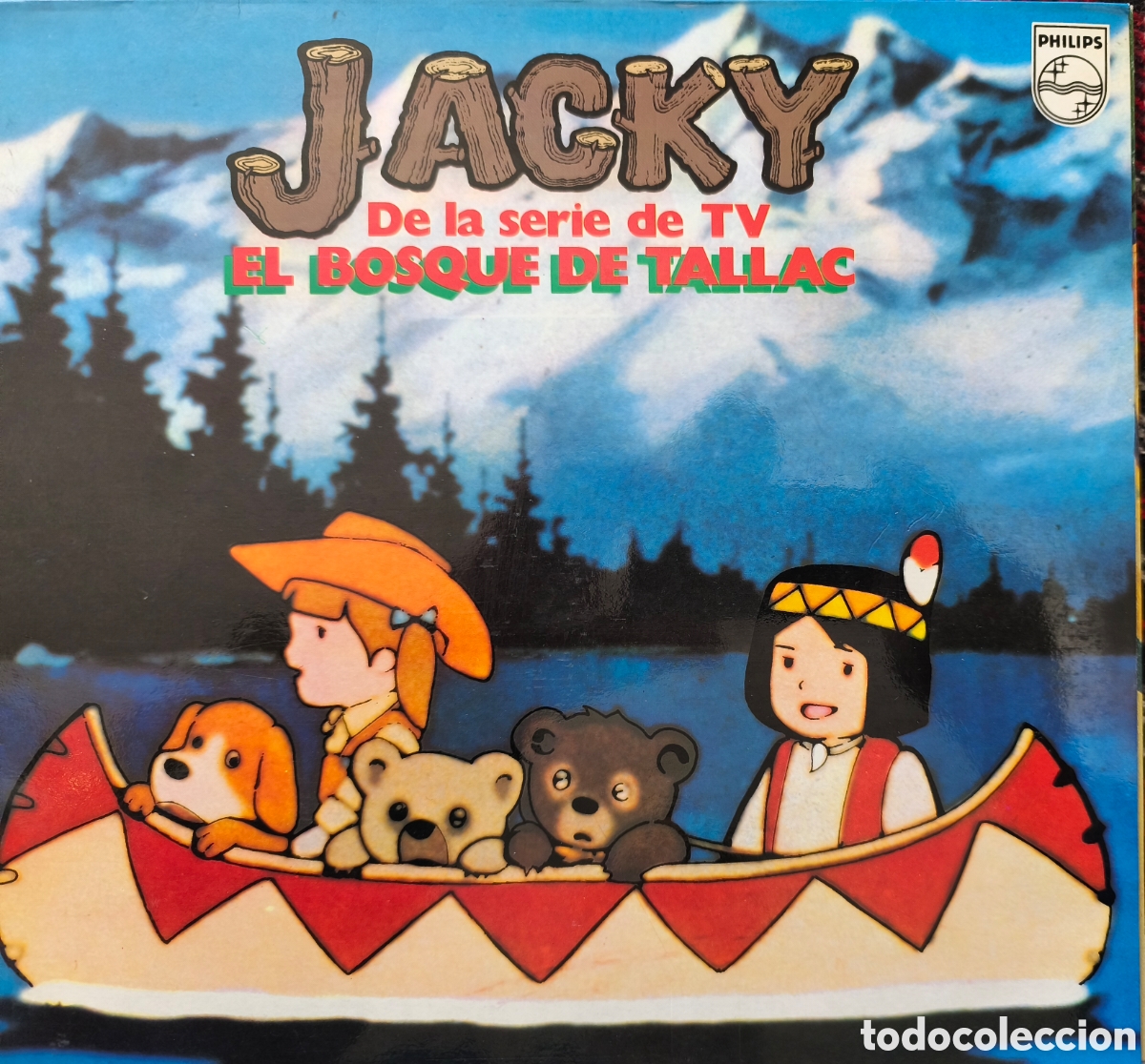 Discos de vinilo: Jacky: El bosque de Tallac - Foto 1