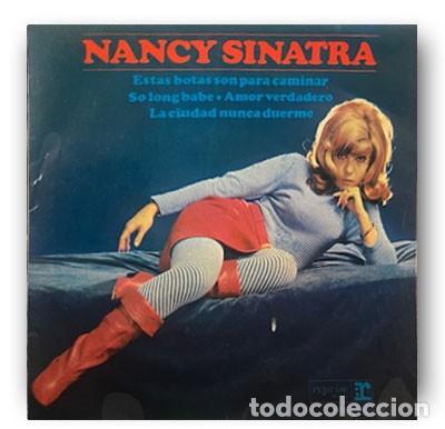 Discos de vinilo: Nancy Sinatra &ndash; Estas Botas Son Para Caminar SINGLE 7&rdquo; - Foto 1