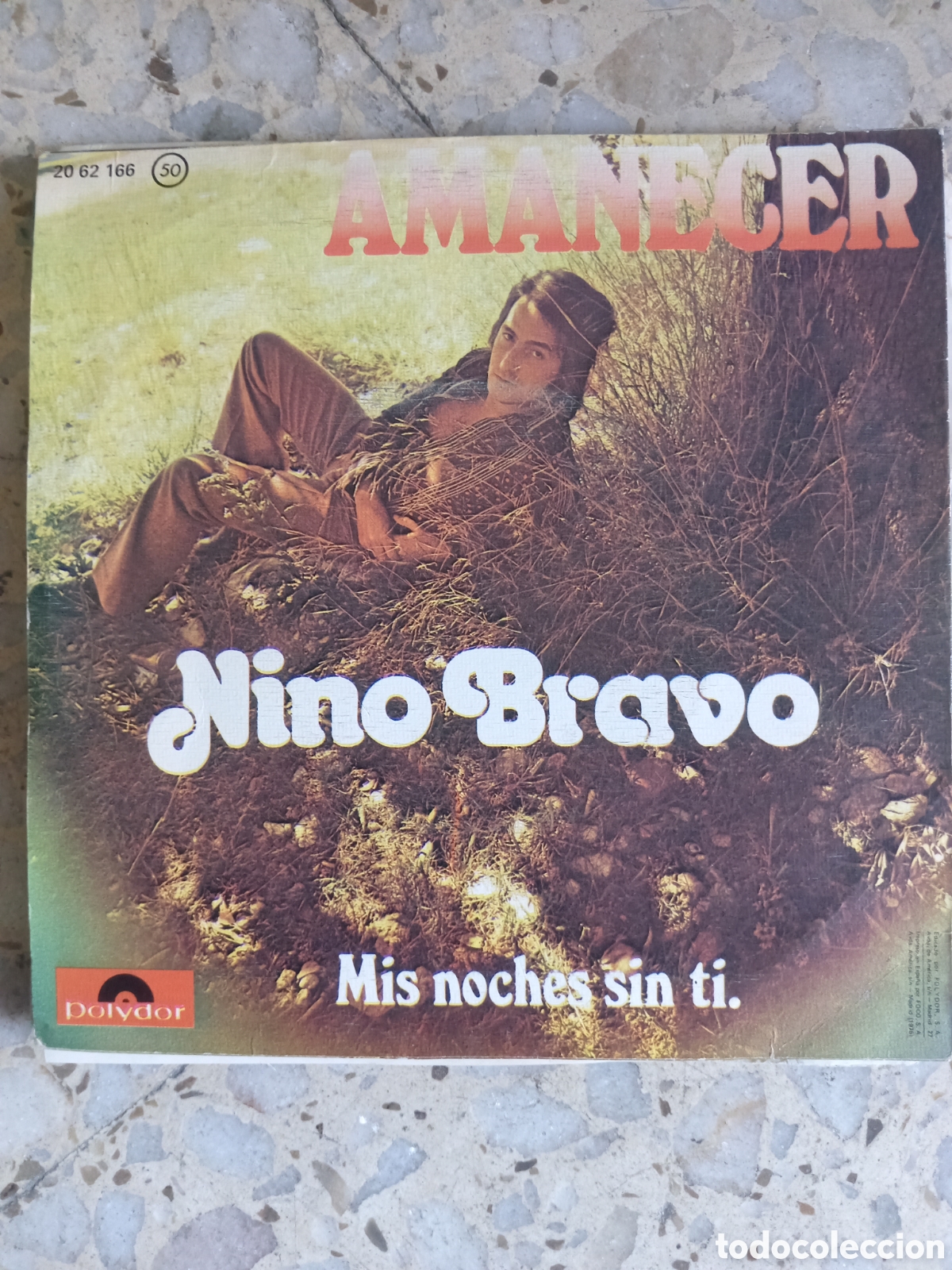 Discos de vinilo: SGL NINO BRAVO AMANECER 1975 - Foto 2