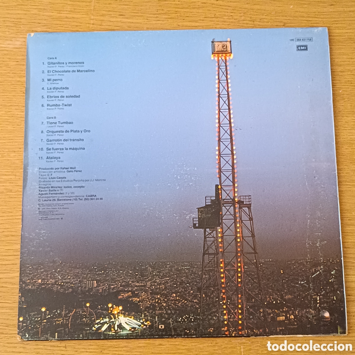 Discos de vinilo: Gato Perez LP Atalaya - Foto 2
