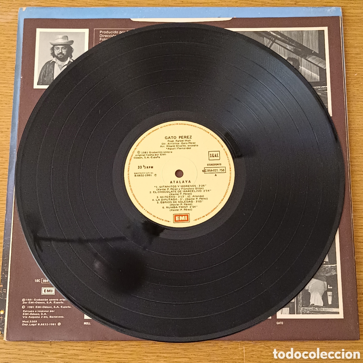 Discos de vinilo: Gato Perez LP Atalaya - Foto 3