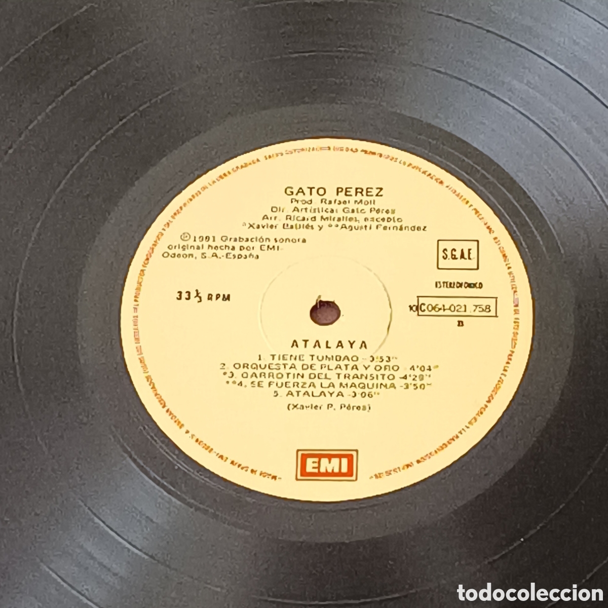 Discos de vinilo: Gato Perez LP Atalaya - Foto 6