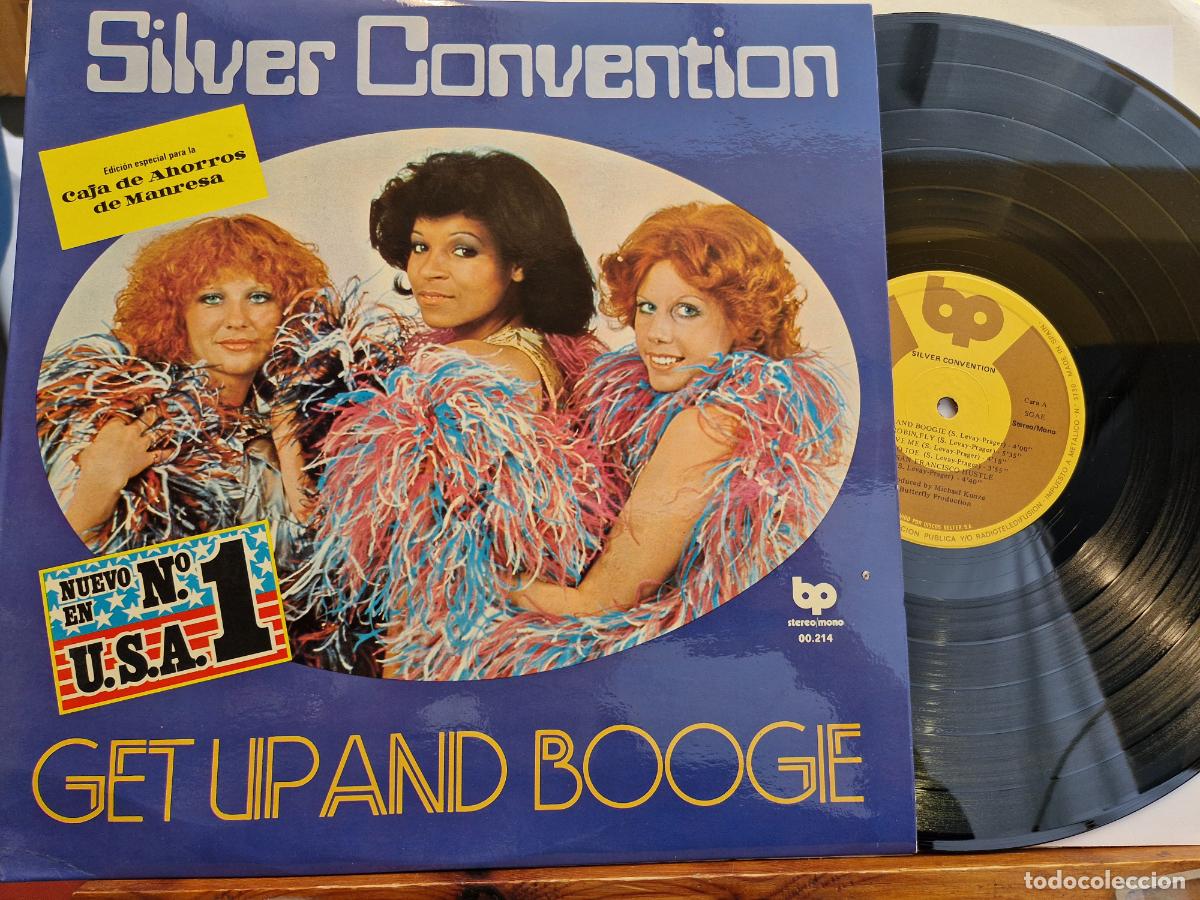 Discos de vinilo: SINGLE. SILVES CONVENTION. GET UP AND BOOGLE. - Foto 1