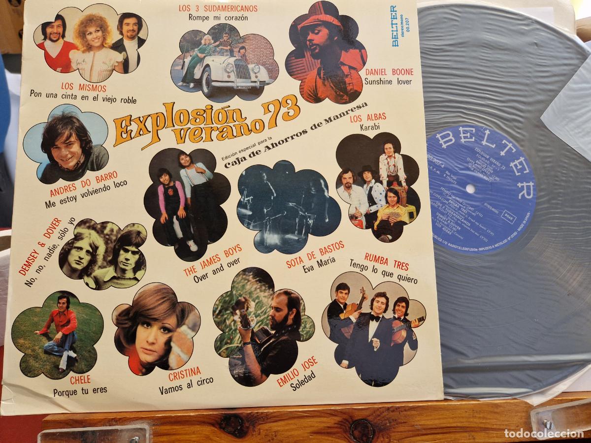 Discos de vinilo: SINGLE. EXPLOSION VERANO 73. LOS 3 SUDAMERICANOS. ROMPE MI CORAZON. - Foto 1