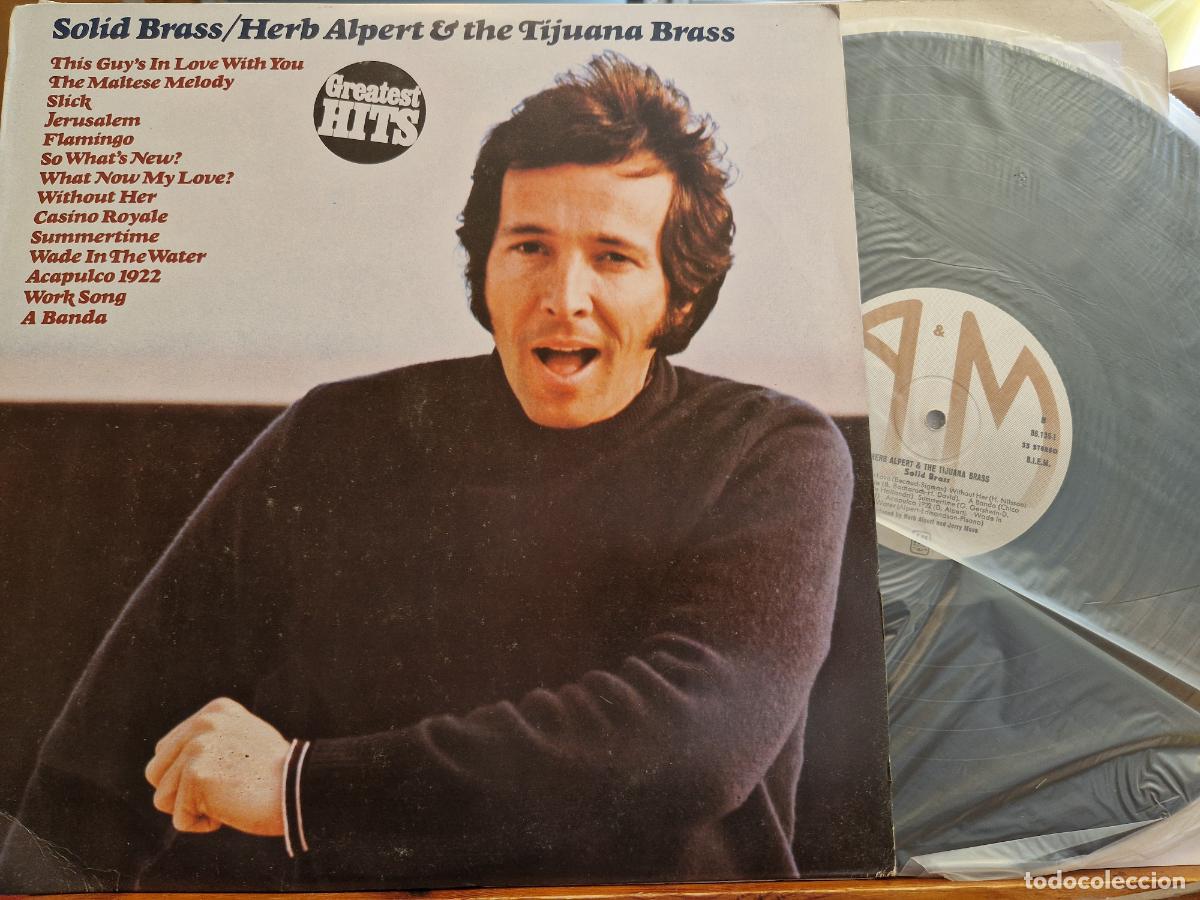 Discos de vinilo: SINGLE. SOLID BRASS/HERB ALPERT Y THE TIJUANA BRASS. - Foto 1
