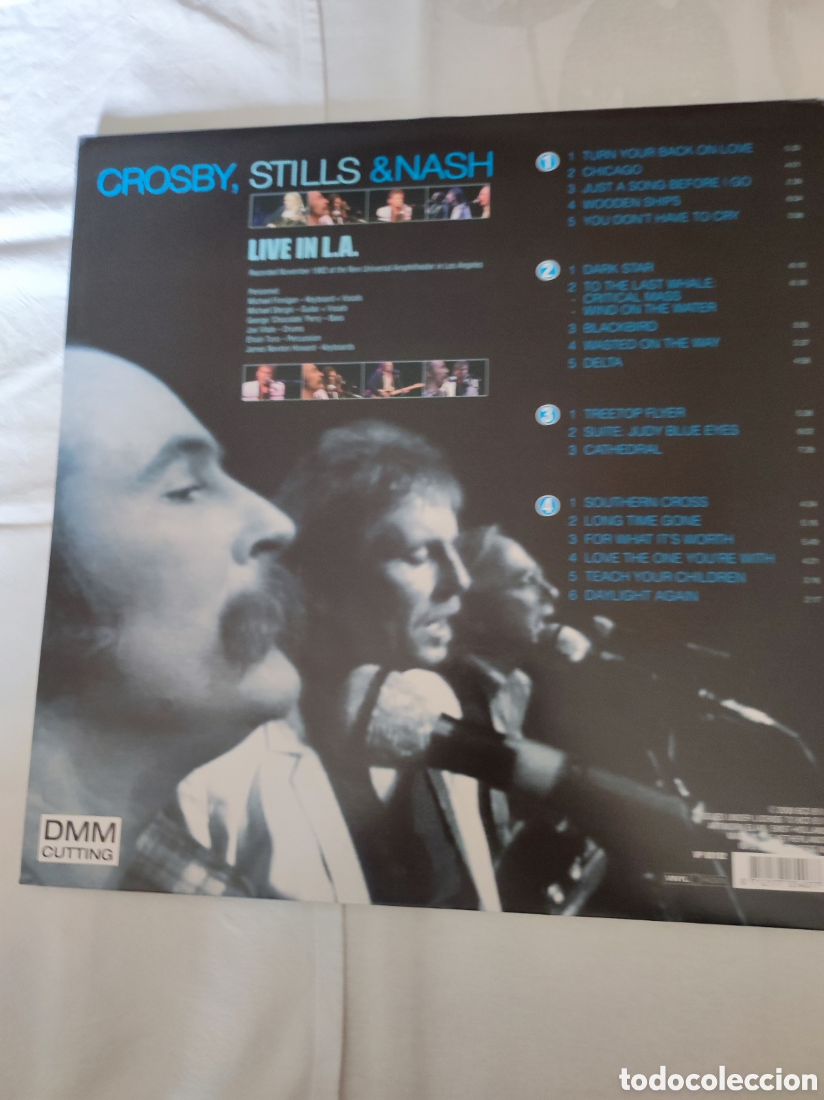 Discos de vinilo: CROSBY, STILLS & NASH - LIVE IN L.A. - Foto 2