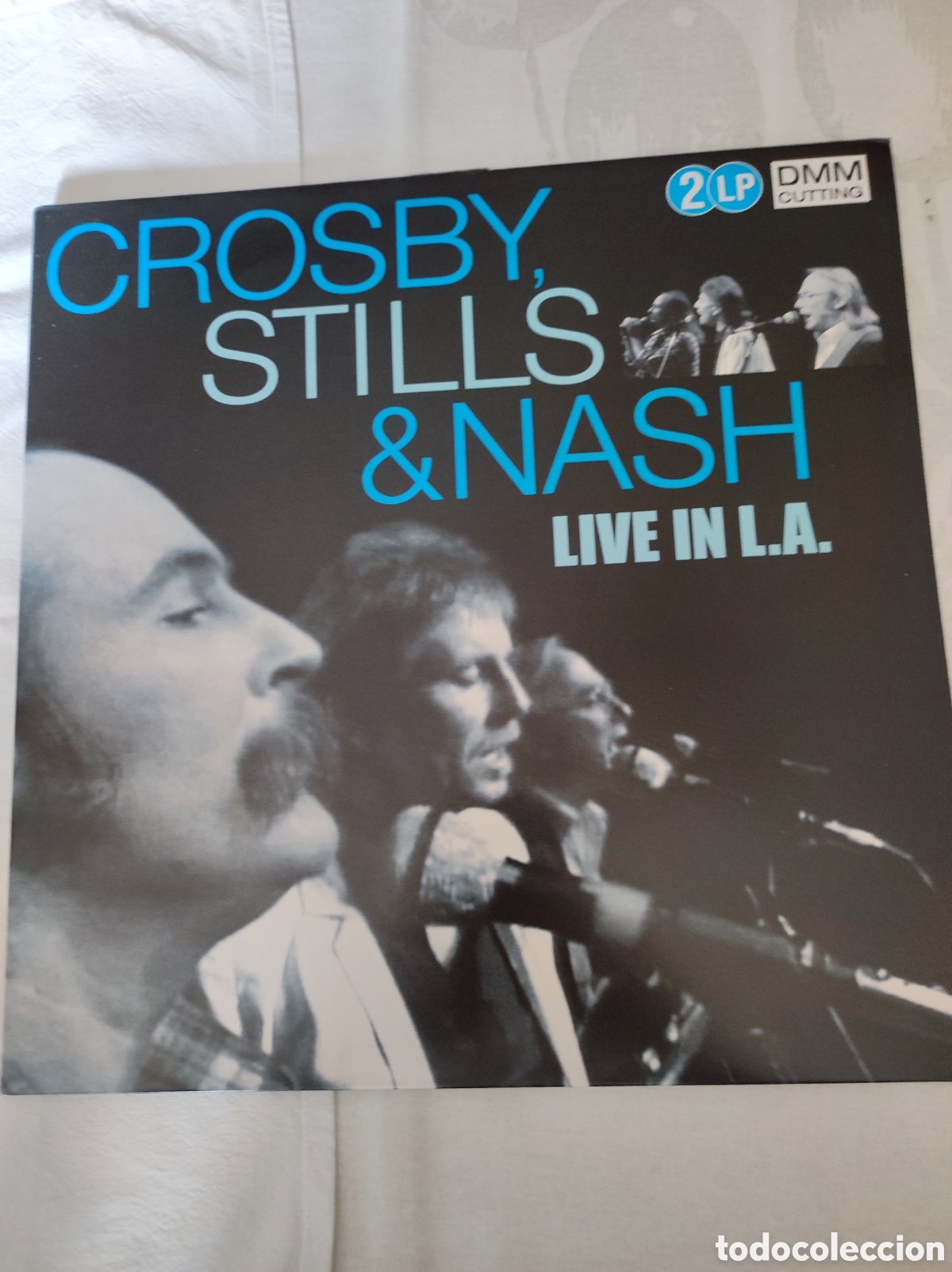 Discos de vinilo: CROSBY, STILLS & NASH - LIVE IN L.A. - Foto 1