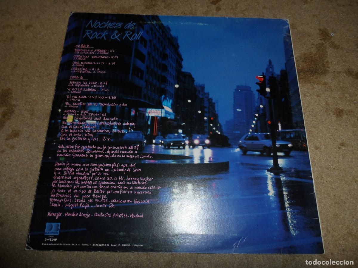 Discos de vinilo: BURNING - NOCHES DE ROCK & ROLL (SPAIN 1984) - Foto 2