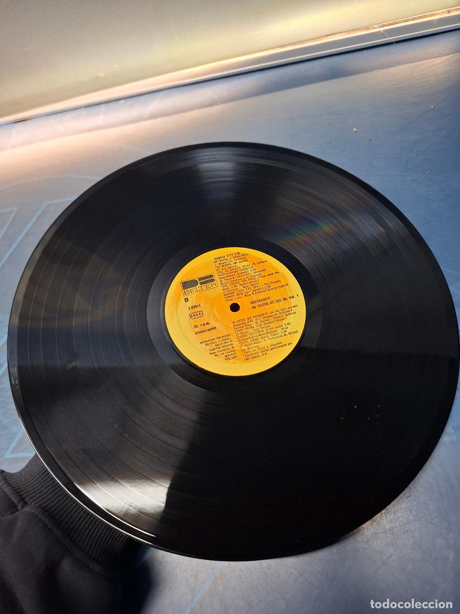 Discos de vinilo: Disco, LP Various, Nost&aacute;lgico, 40 Exitos De Los Sesenta - Foto 4
