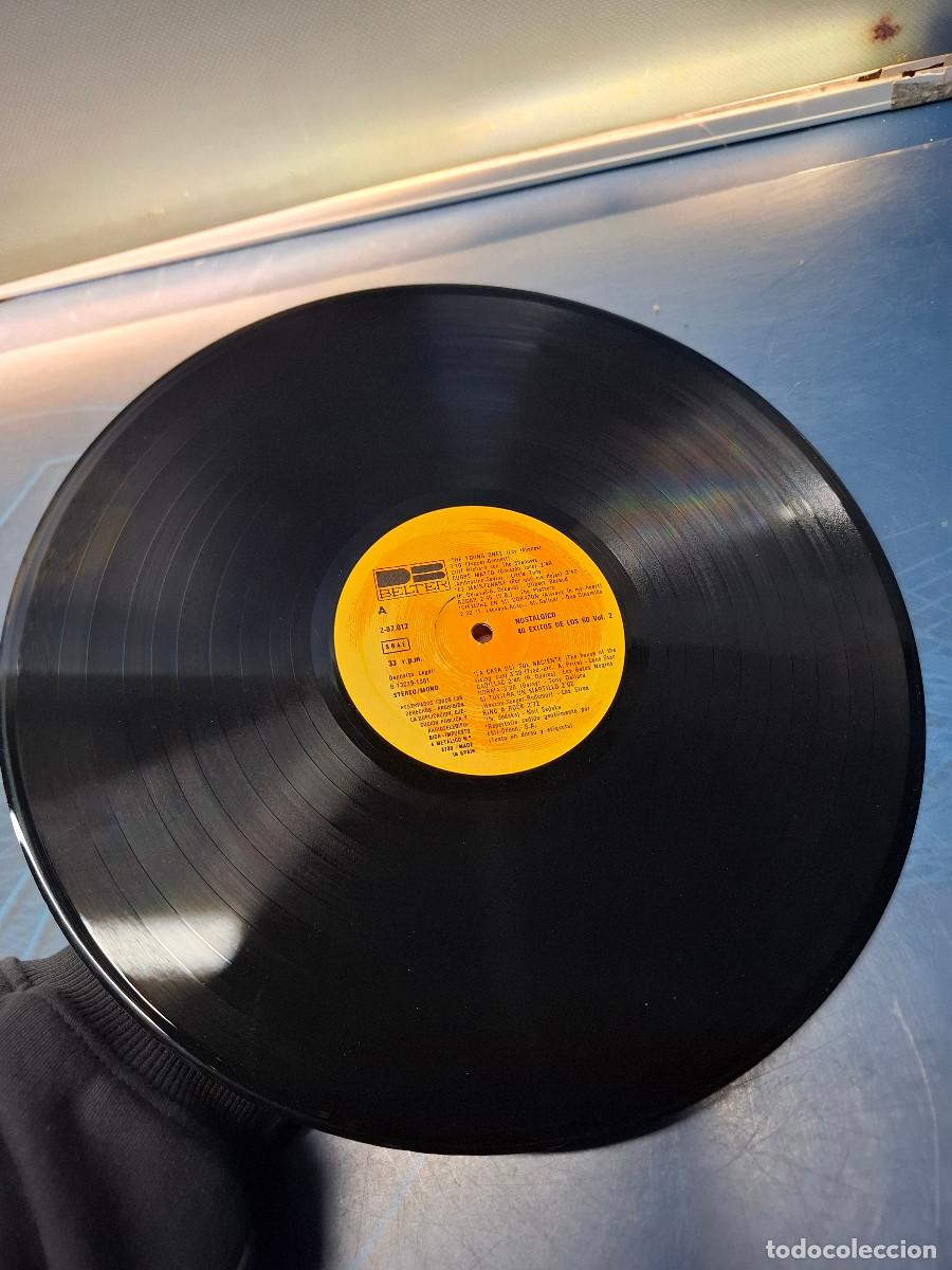 Discos de vinilo: Disco, LP Various, Nost&aacute;lgico, 40 Exitos De Los Sesenta - Foto 5