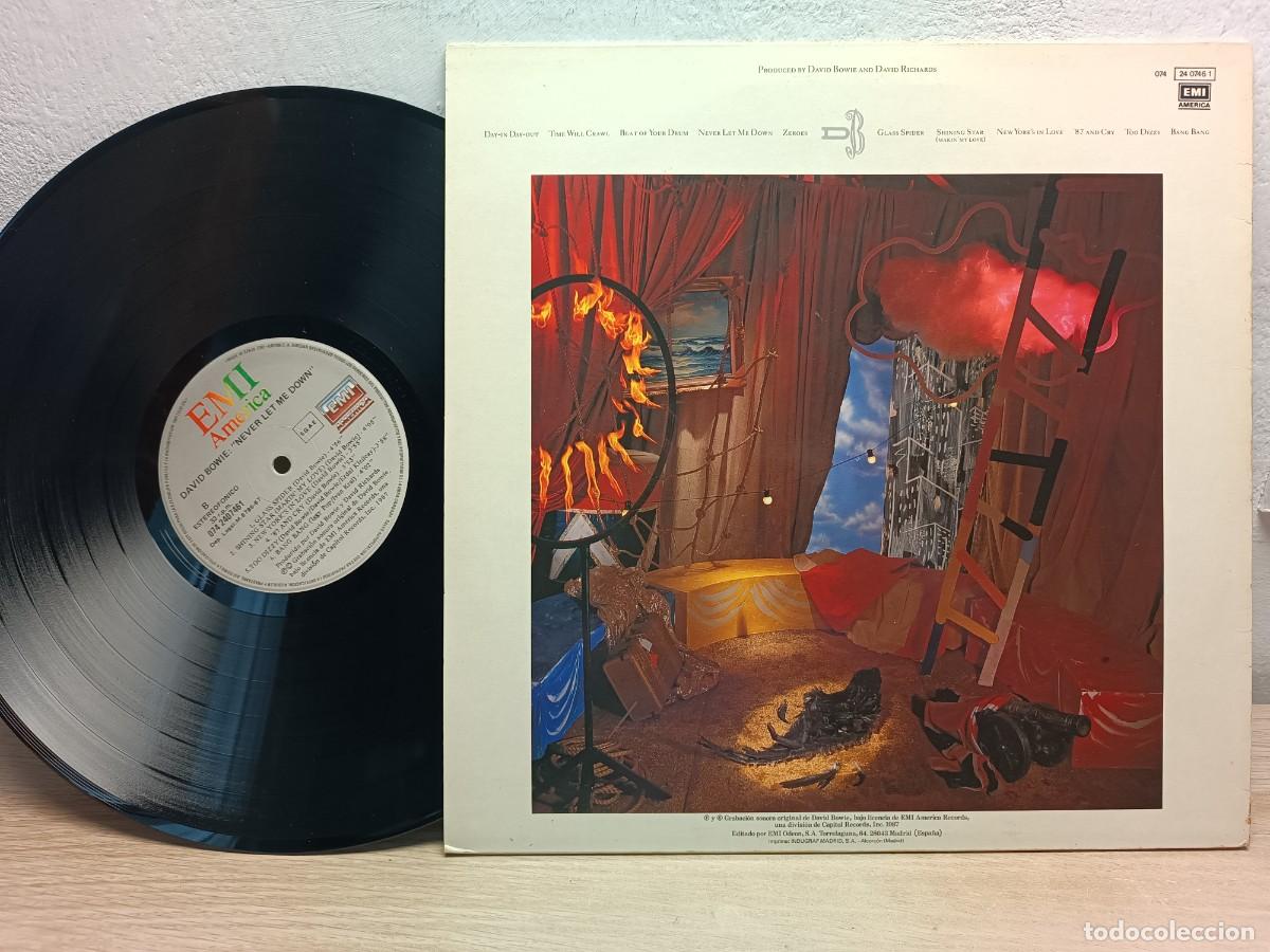 Discos de vinilo: DAVID BOWIE - Never Let Me Down LP - Foto 2