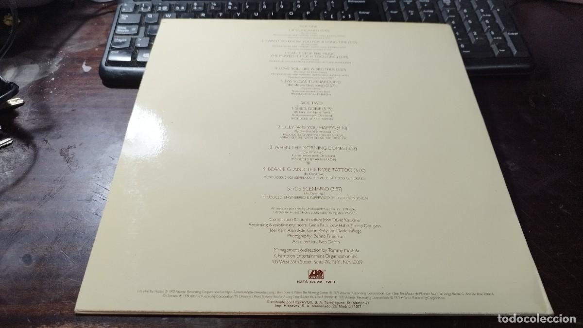 Discos de vinilo: DARYL HALL & JOHN OATES&ndash; NO GOODBYES - LP / DESP6 / - Foto 4