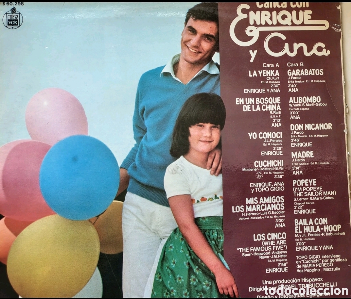 Discos de vinilo: Canta con Erique y Ana - Foto 2