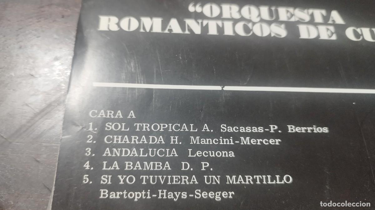 Discos de vinilo: ORQUESTA ROMANTICOS DE CUBA / ZAFIRO / DESP4 / - Foto 6