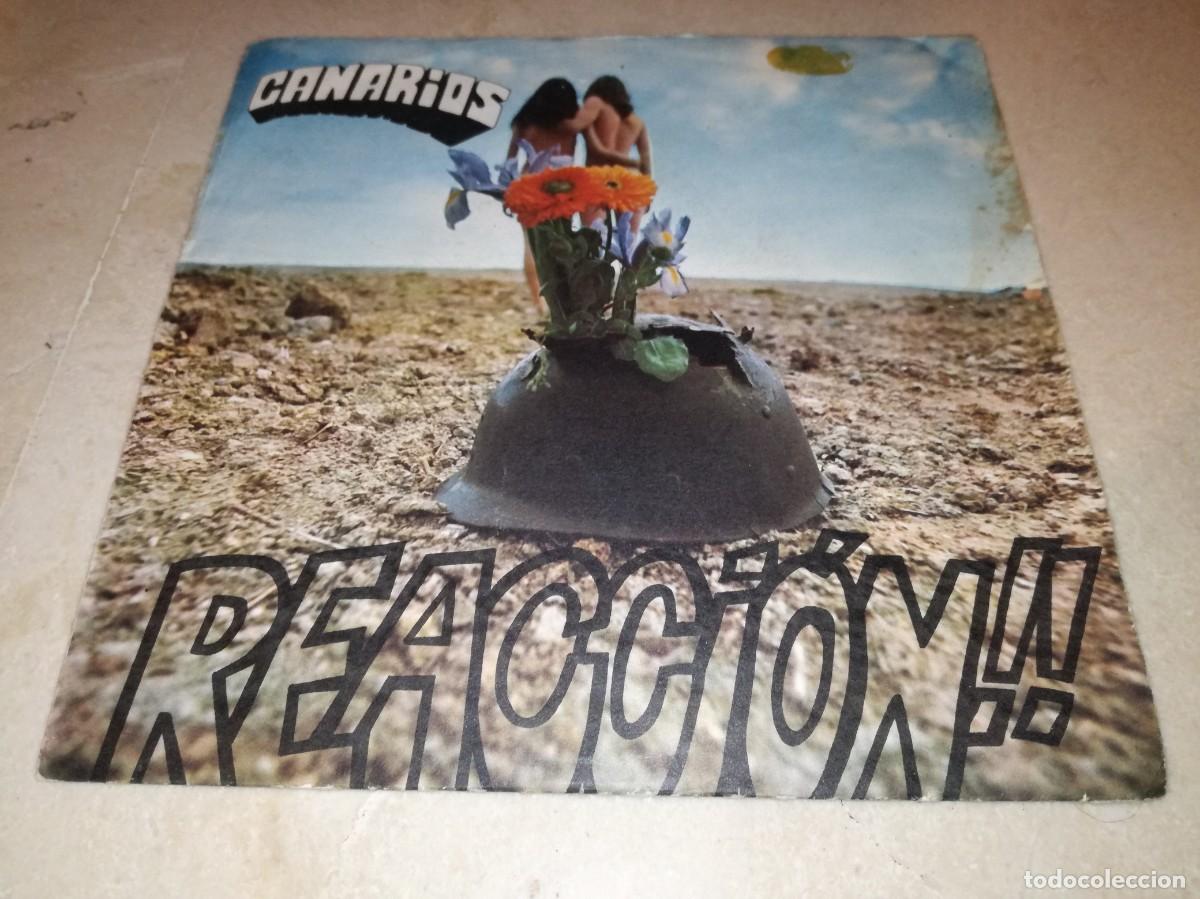 Discos de vinilo: CANARIOS-REACCION!!-ORIGINAL 1971 - Foto 1