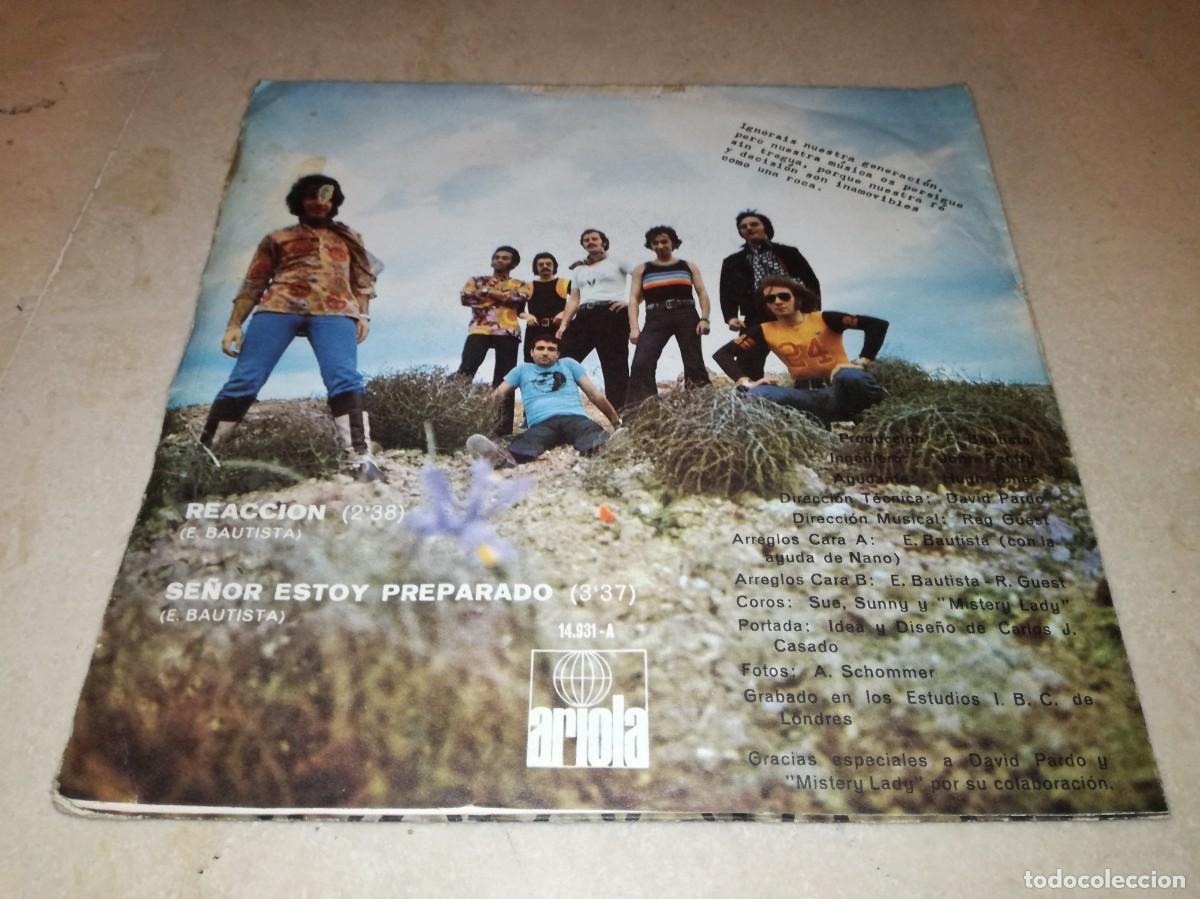 Discos de vinilo: CANARIOS-REACCION!!-ORIGINAL 1971 - Foto 2