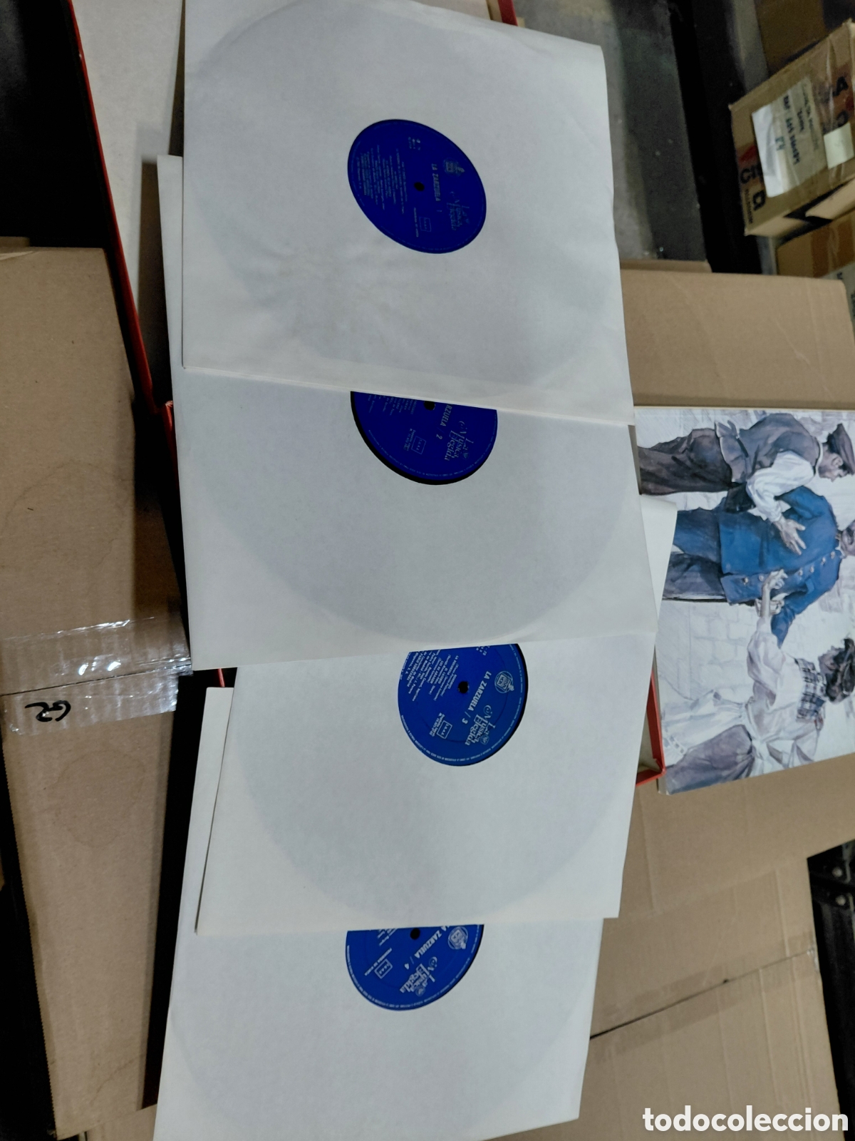 Discos de vinilo: 2 cajas coleccion vinilos la musica elegida - Foto 6