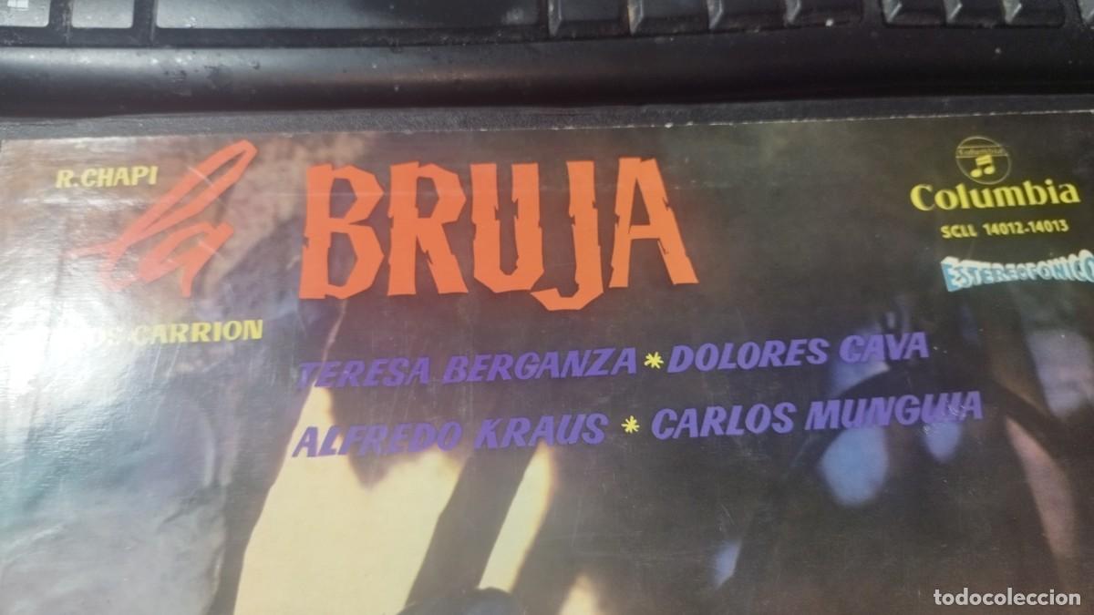 Discos de vinilo: LA BRUJA / CHAPI / BENITO LAURET / COLUMBIA / DESP4 / 2 DISCOS - Foto 2