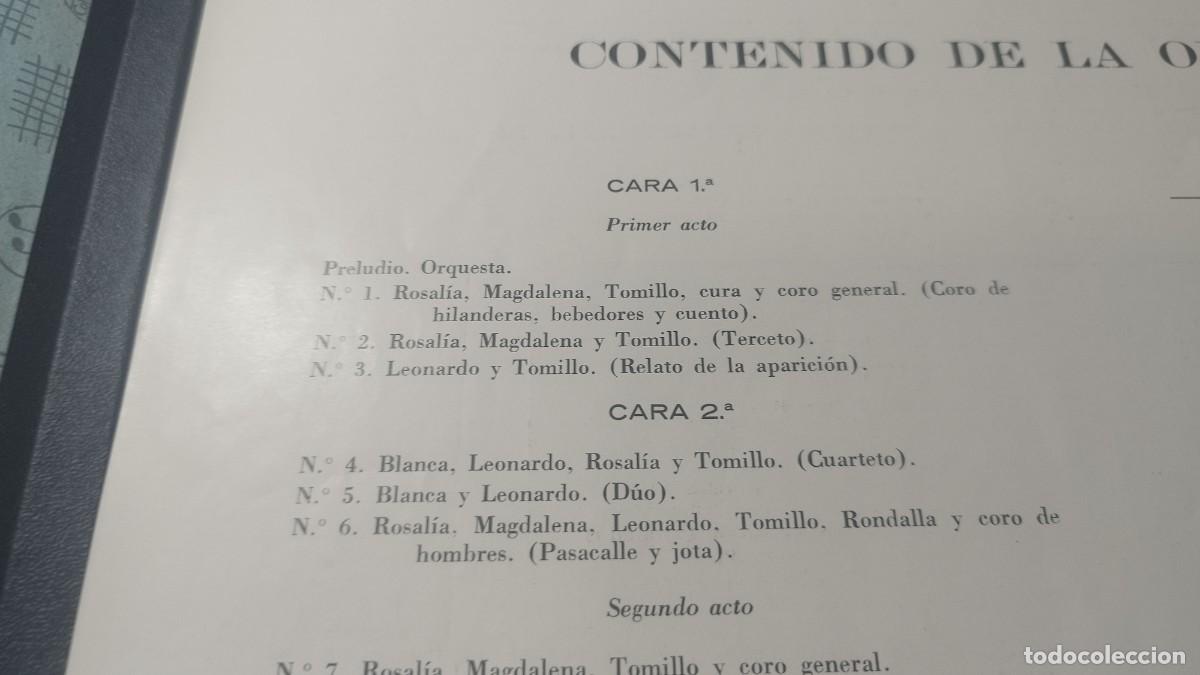 Discos de vinilo: LA BRUJA / CHAPI / BENITO LAURET / COLUMBIA / DESP4 / 2 DISCOS - Foto 9