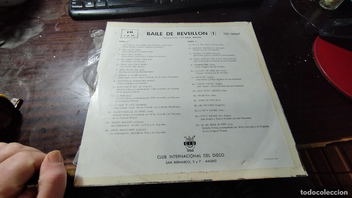 Discos de vinilo: BAILE DE REVEILLON / 1 / CID / DESP4 / PEQ - Foto 2