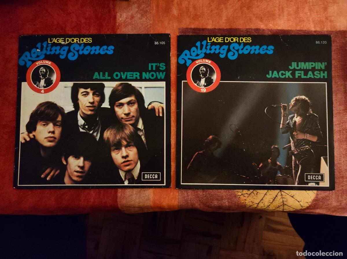 Discos de vinilo: L&Acirc;ge dOr des Rolling Stones&rdquo; 2 singles - Foto 1