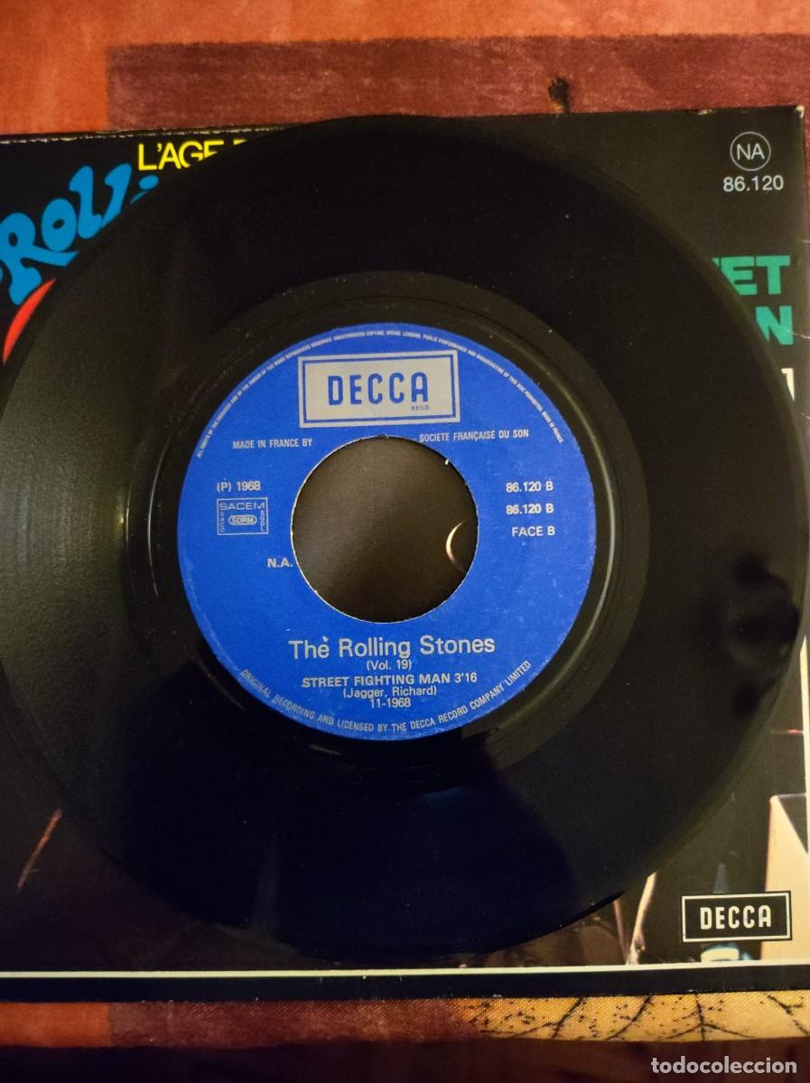 Discos de vinilo: L&Acirc;ge dOr des Rolling Stones&rdquo; 2 singles - Foto 4