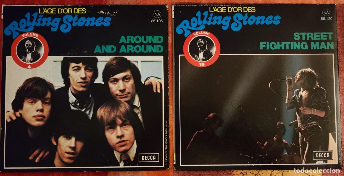 Discos de vinilo: L&Acirc;ge dOr des Rolling Stones&rdquo; 2 singles - Foto 9