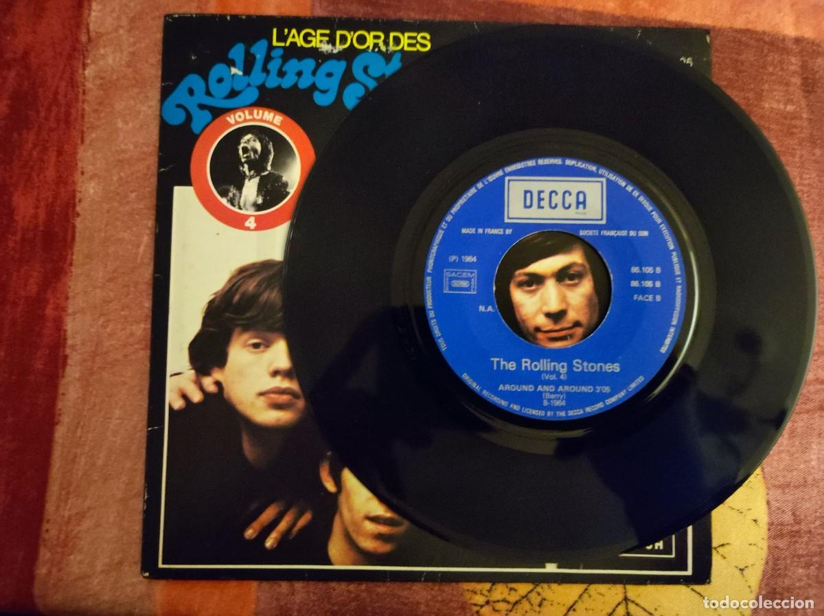 Discos de vinilo: L&Acirc;ge dOr des Rolling Stones&rdquo; 2 singles - Foto 12