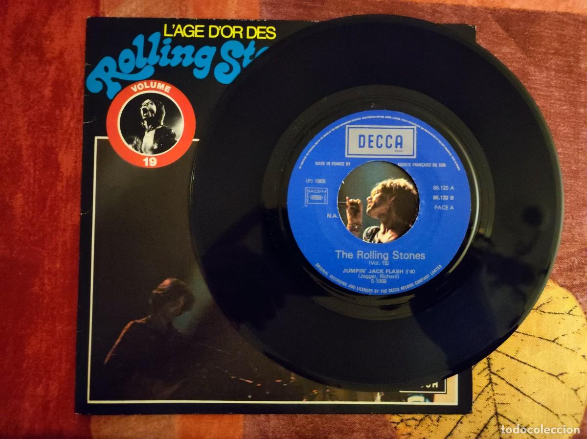 Discos de vinilo: L&Acirc;ge dOr des Rolling Stones&rdquo; 2 singles - Foto 16