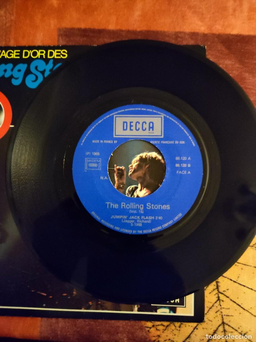 Discos de vinilo: L&Acirc;ge dOr des Rolling Stones&rdquo; 2 singles - Foto 17