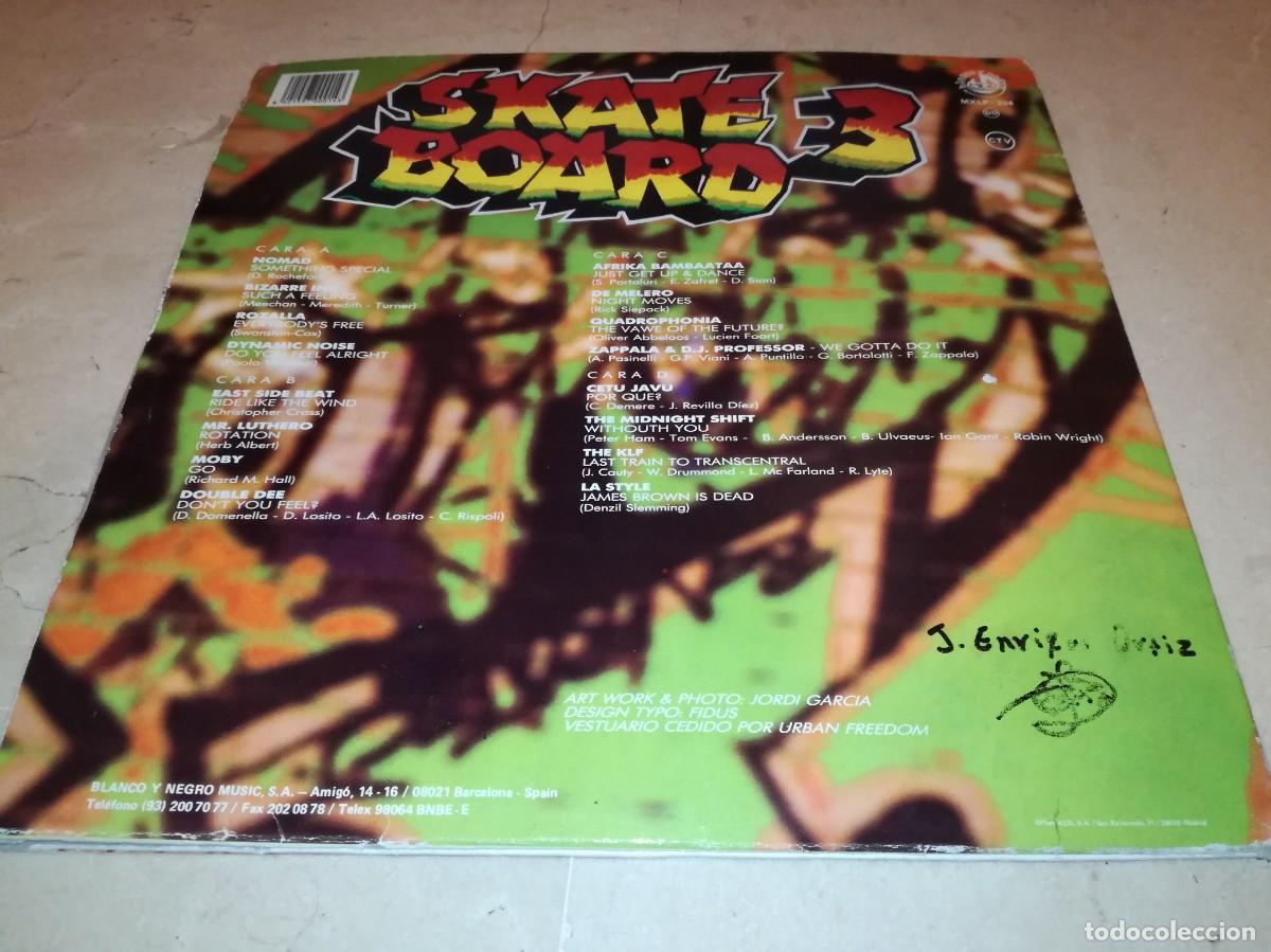 Discos de vinilo: SKATE BOARD 3-DOBLE LP-ORIGINAL 1991 - Foto 2