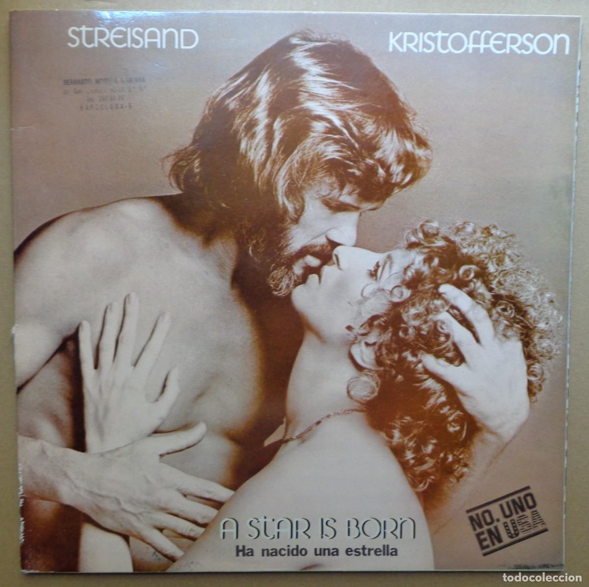 Discos de vinilo: STREISAND / KRISTOFFERSON A STAR IS BORN - Foto 1